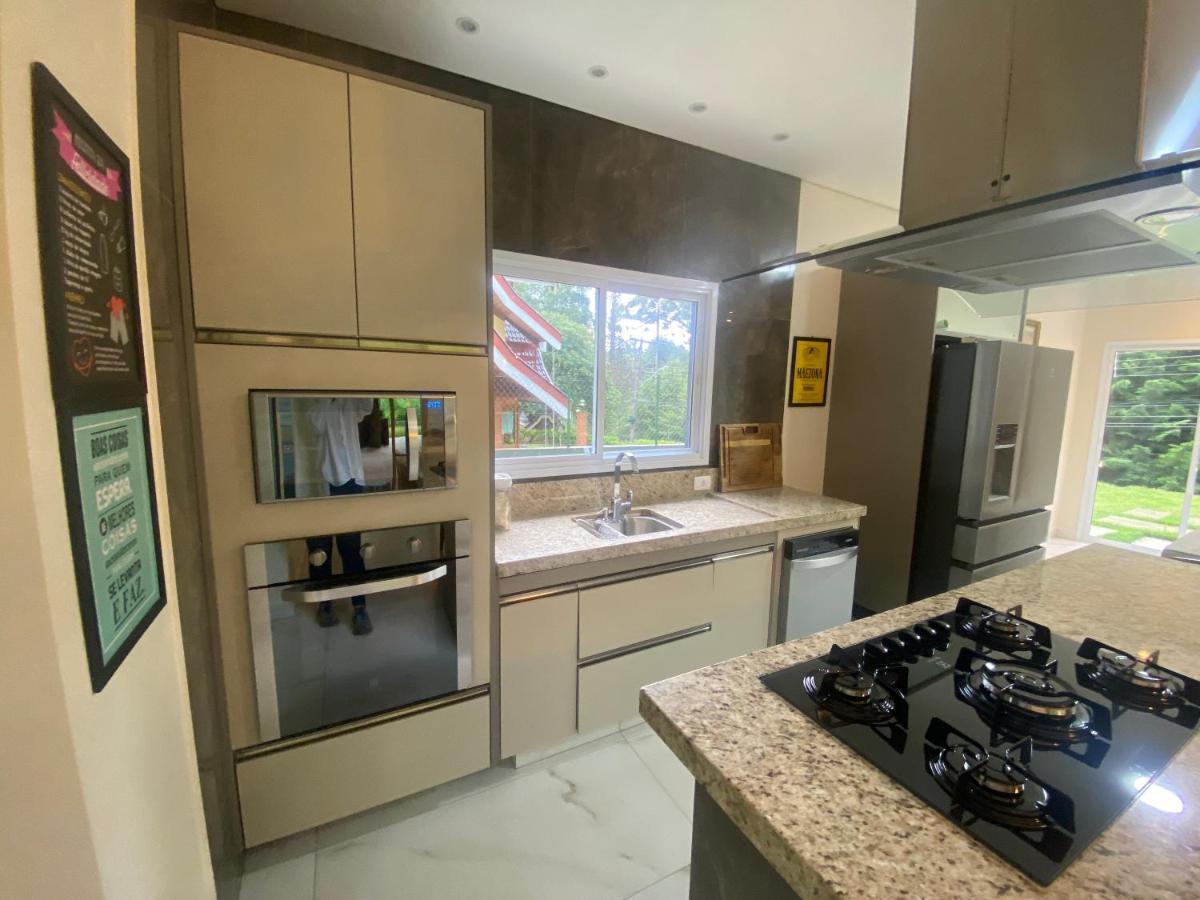 Hostyn Casa Manancial -4 Suites E Natureza Proxima Ao Capivari Campos do Jordao Ngoại thất bức ảnh